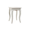 Tabouret baroque blanc BIANCA