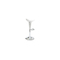 Tabouret de bar / cuisine blanc design GALAXY (lot de 2)