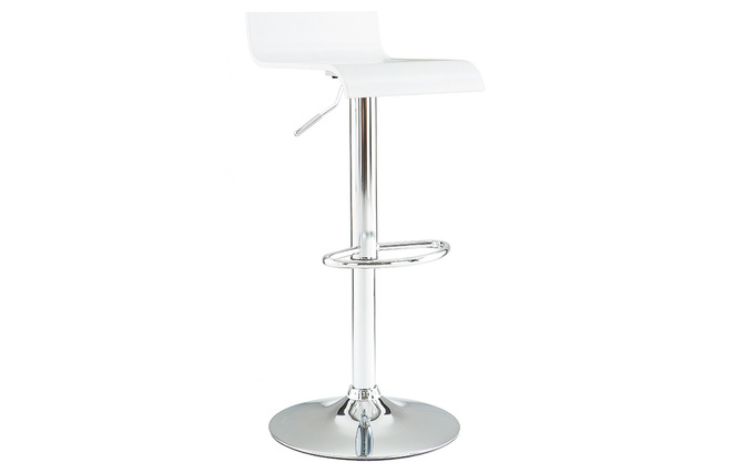 Tabouret de bar / cuisine blanc design SURF