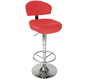 Tabouret de bar / cuisine contemporain rouge NEPTUNE