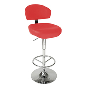 Tabouret de bar / cuisine contemporain rouge NEPTUNE