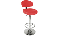 Tabouret de bar / cuisine contemporain rouge NEPTUNE