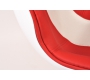 Tabouret de bar / cuisine design blanc et rouge ROCKY