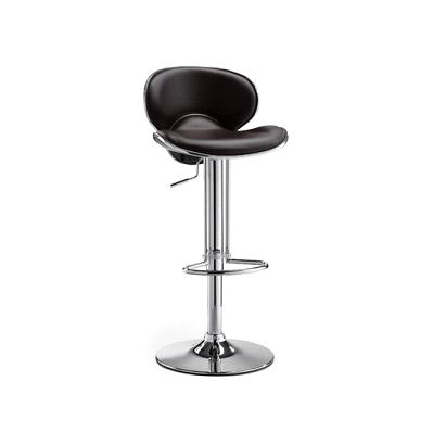 Tabouret de bar / cuisine design chocolat MERCURY