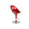 Tabouret de bar / cuisine design lie de vin �UF (lot de 2)