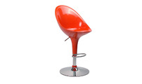 Tabouret de bar / cuisine design orange �UF (lot de 2)