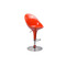 Tabouret de bar / cuisine design orange �UF (lot de 2)
