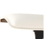 Tabouret de bar / cuisine lounge surf alto blanc image 3
