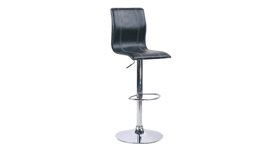 Tabouret de bar / cuisine lounge SURF ALTO V2 noir image 1