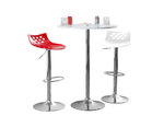 Tabouret de bar / cuisine moderne blanc MAGELLAN