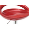 Tabouret de bar / cuisine moderne lie de vin COMET (lot de 2)