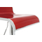 Tabouret de bar / cuisine moderne lie de vin WAVES (lot de 2)