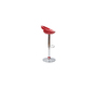 Tabouret de bar / cuisine moderne rouge COMET (lot de 2)