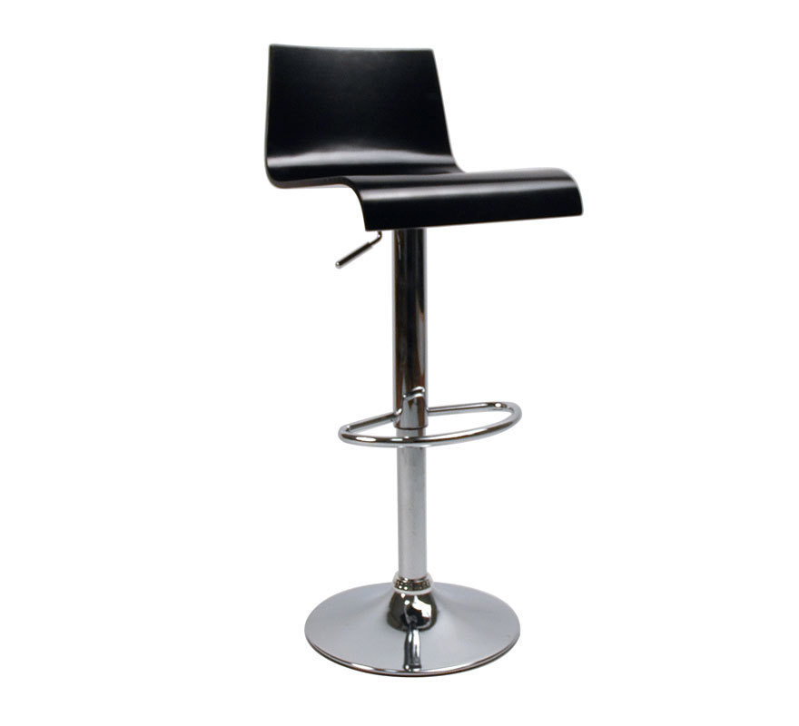 Tabouret de bar/cuisine NewSurf Noir