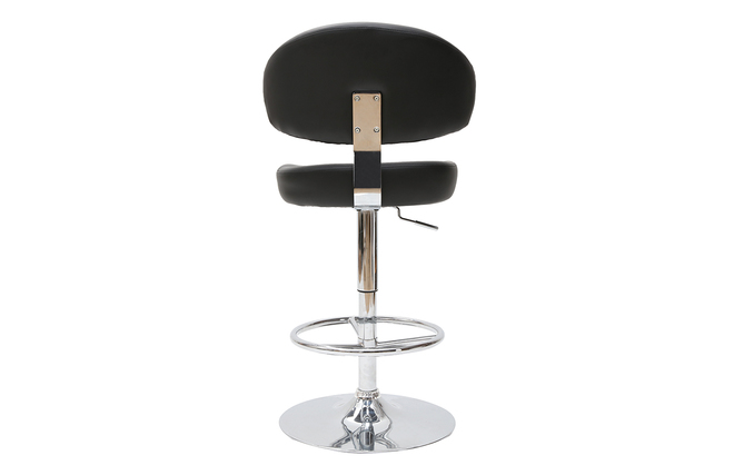 Tabouret de bar / cuisine noir contemporain NEPTUNE