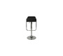 Tabouret de bar / cuisine noir design ANDROMEDE (lot de 2)