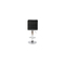 Tabouret de bar / cuisine noir moderne SURF ALTO (Lot de 2)
