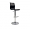 Tabouret de bar / cuisine noir moderne SURF ALTO