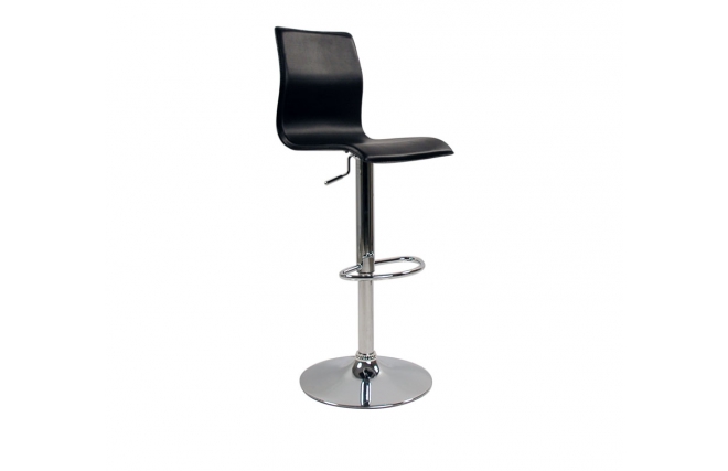 Tabouret de bar / cuisine noir moderne SURF ALTO