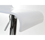 Tabouret de bar / cuisine plexiglas blanc Saturne