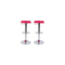 Tabouret de bar / cuisine rose CAPSULE (lot de 2)