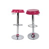 Tabouret de bar / cuisine rose CAPSULE (lot de 2)