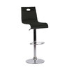 Tabouret de Bar / cuisine SATURNE Plexiglas Noir image pub1