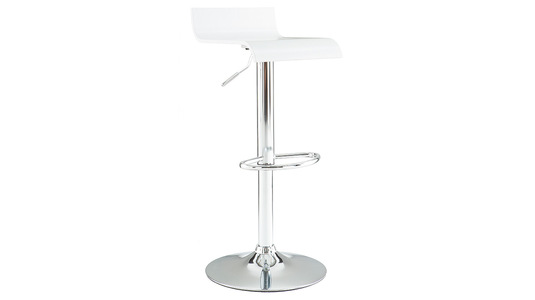 Tabouret de bar / cuisine SURF blanc image 1