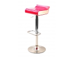 Tabouret de bar design bicolore rose et blanc ICE POP