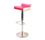 Tabouret de bar design bicolore rose et blanc ICE POP