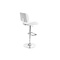 Tabouret de bar design blanc CERES