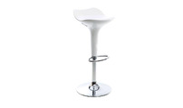 Tabouret de bar design blanc URANUS