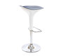 Tabouret de bar design bleu et blanc VENUS
