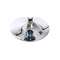 Tabouret de bar design bleu URANUS