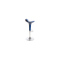 Tabouret de bar design bleu URANUS