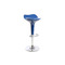 Tabouret de bar design bleu URANUS