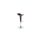 Tabouret de bar design chocolat URANUS