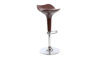 Tabouret de bar design chocolat URANUS