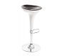 Tabouret de bar design noir et blanc JUPITER