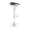 Tabouret de bar design noir et blanc JUPITER