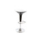 Tabouret de bar design noir et blanc VENUS