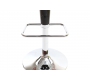 Tabouret de bar design rouge et noir VENUS