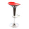 Tabouret de bar design rouge et noir VENUS