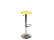 Tabouret de bar jaune CAPSULE 