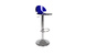 Tabouret de bar ORION plexiglas bleu image 1