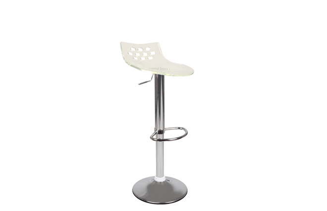 Tabouret de bar transparent MAGELLAN