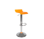 Tabouret de bar up to you design bicolore orange et blanc VEGA