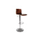 Tabouret de bar up to you NEW SURF BOIS MARRON CLAIR