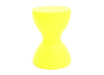 Tabouret design jaune IDA