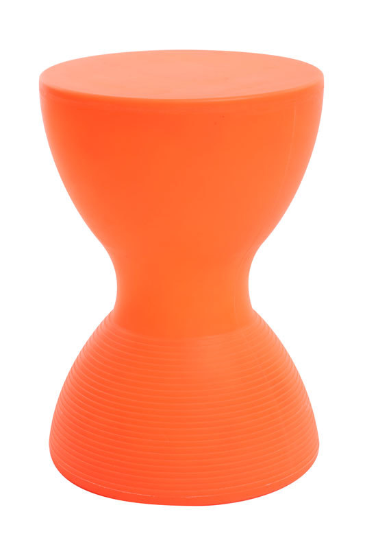Tabouret design orange IDA